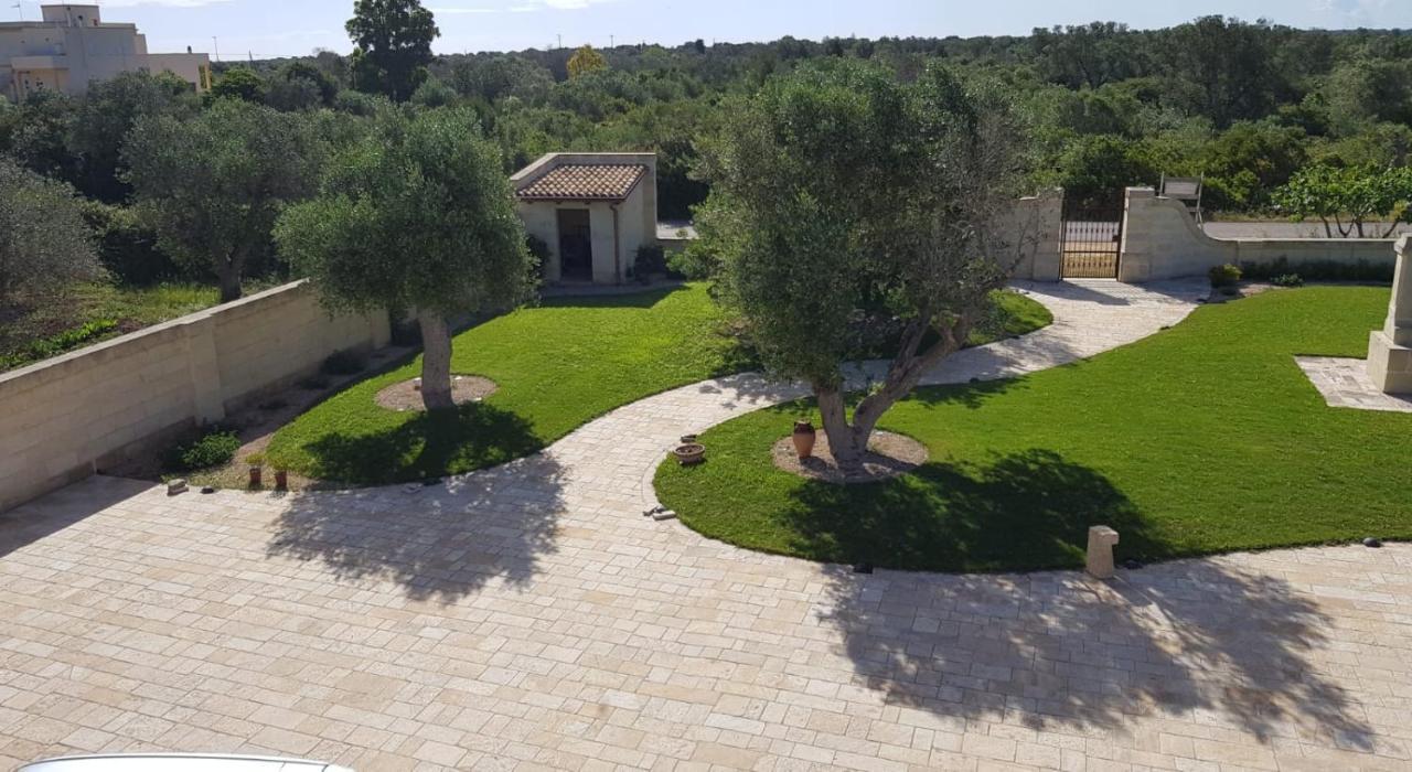 Villa Zecca Con Piscina Лечче Екстер'єр фото